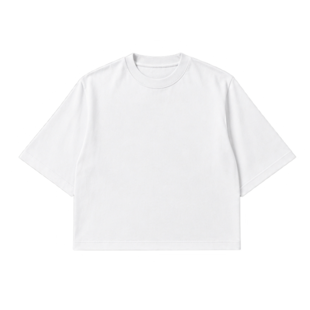 SYLVA White Boxy T-shirt