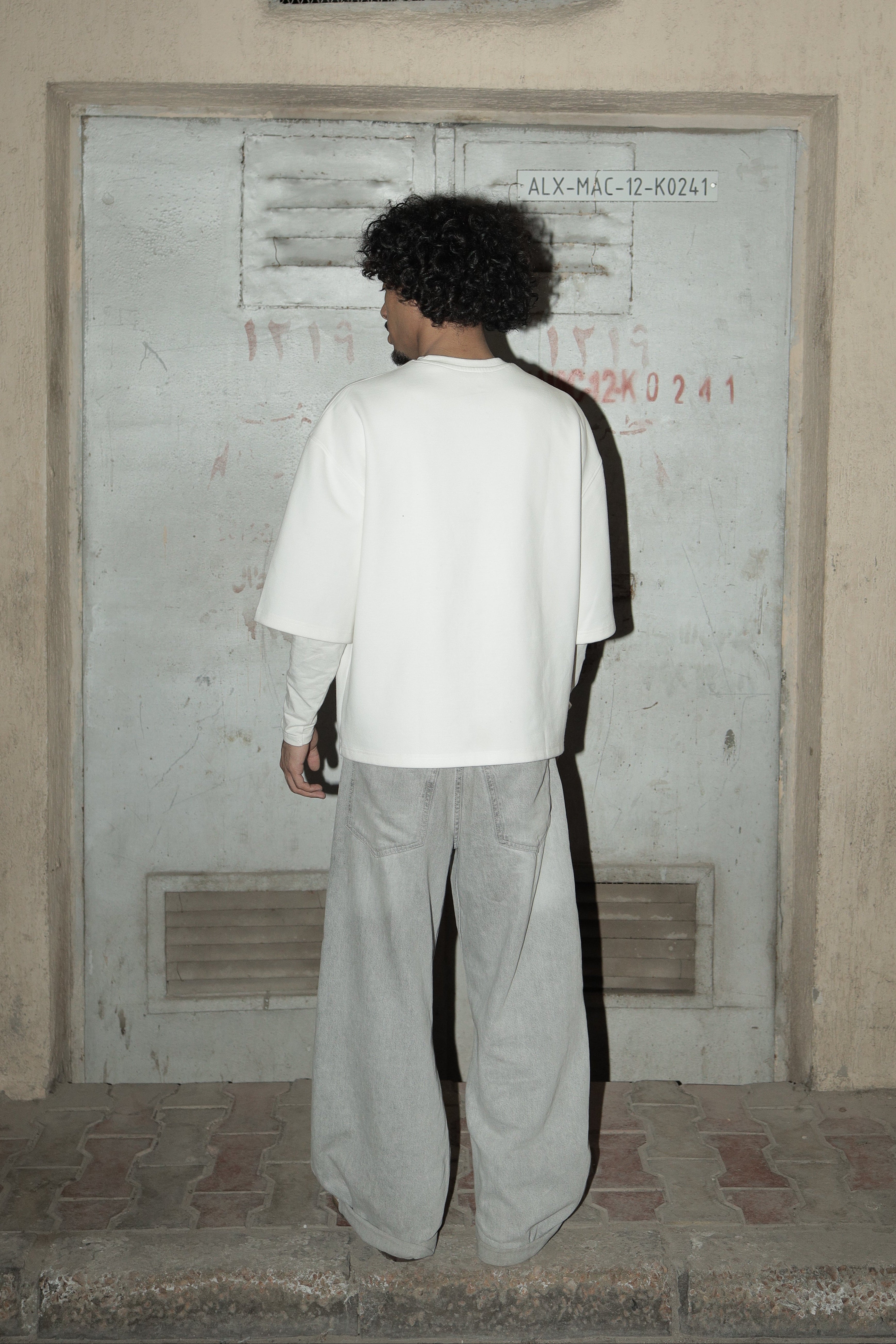 Sylva Boxy Fit Heavyweight T-Shirt – White
