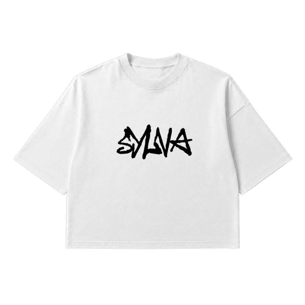 Sylva Boxy Fit Heavyweight T-Shirt – White
